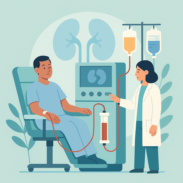 Aphérèse thérapeutique en néphrologie : techniques et indications