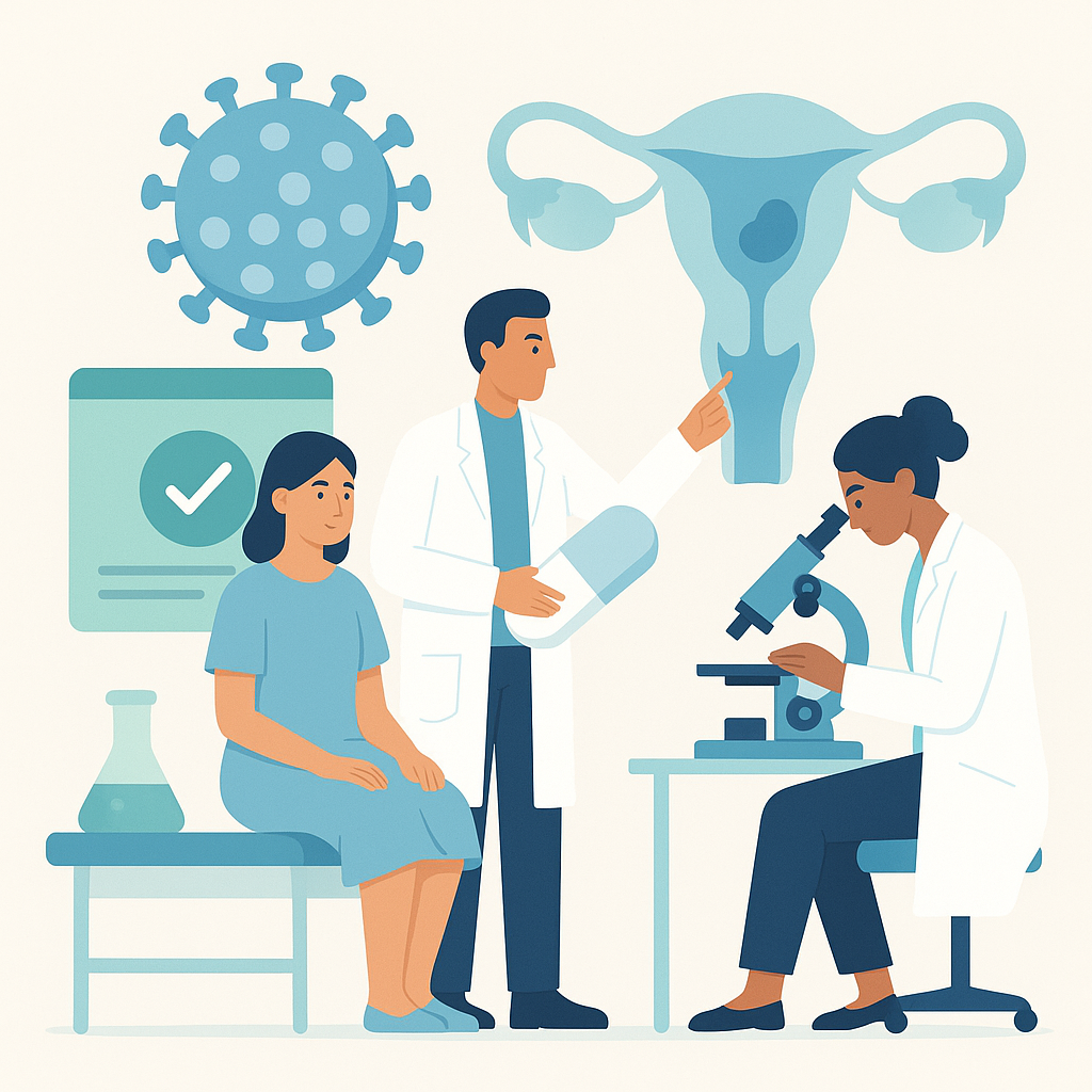 Illustration medicale - Avancées thérapeutiques dans la prise en charge des HPV