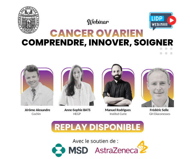 replay cancer ovarien pavé