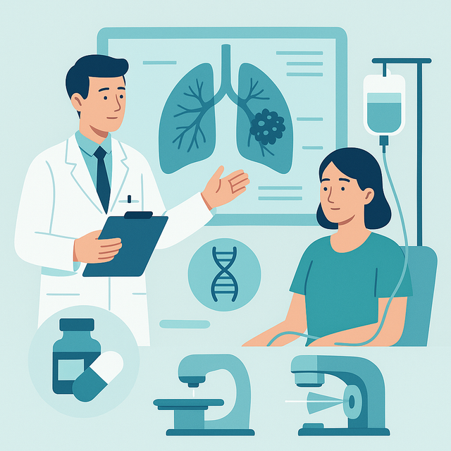 Cancer bronchique non à petites cellules : des progrès thérapeutiques qui se poursuivent