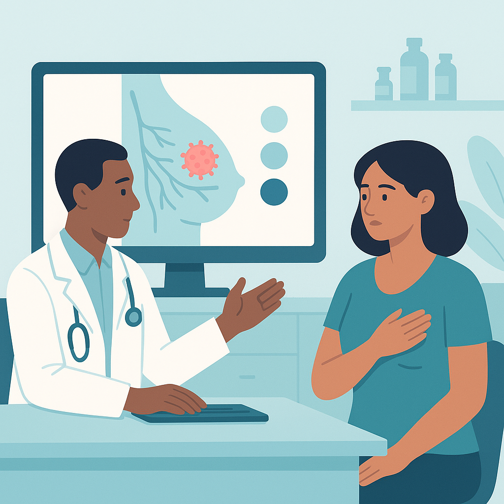 Illustration medicale - Cancer du sein au stade précoce : actualités