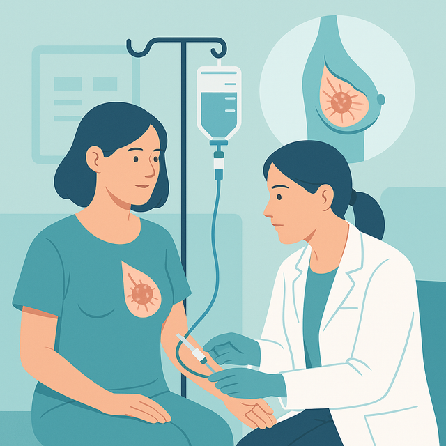 Chimiothérapie neo-adjuvante (CNA) des cancers du sein