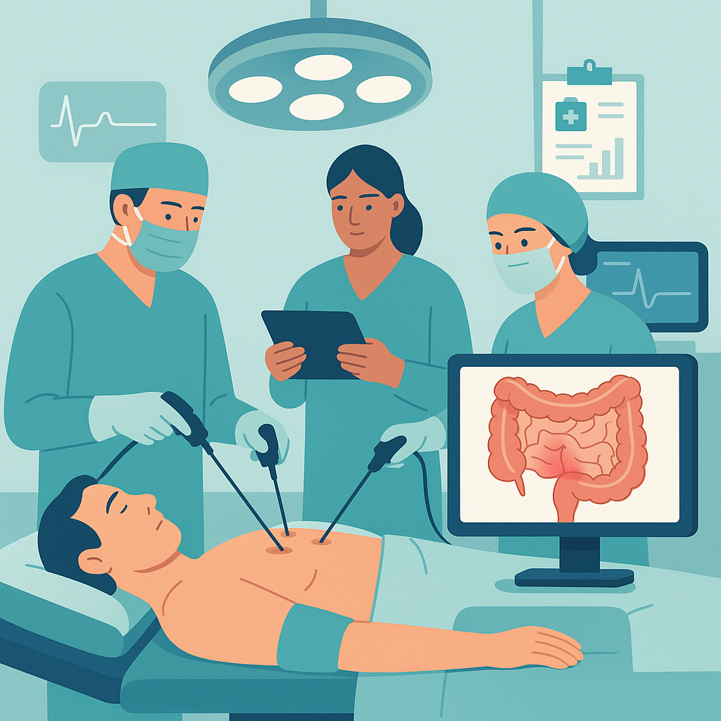 Illustration medicale - CHIRURGIE DES MICI : LE POINT EN 2025