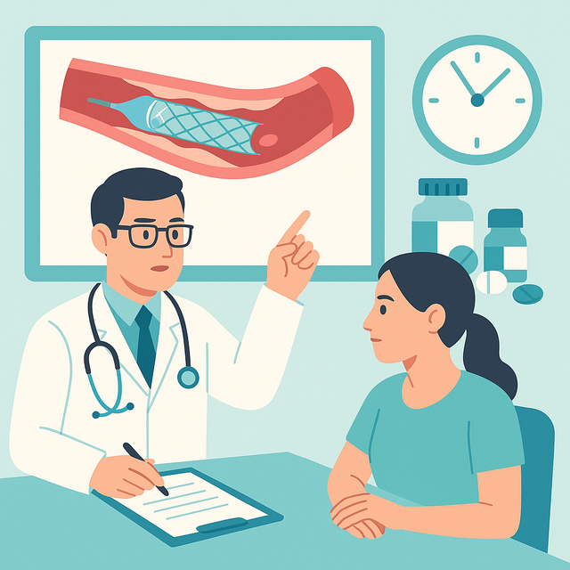 Durée optimale de la bithérapie anti-agrégante après mise en place d'un stent coronaire actif