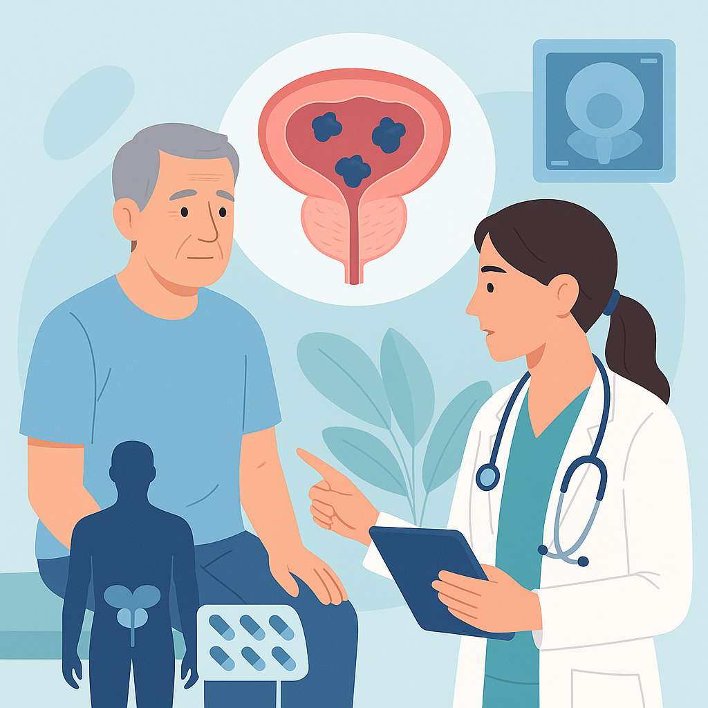 Illustration medicale - Focus : Actualités sur le cancer de la prostate métastatique