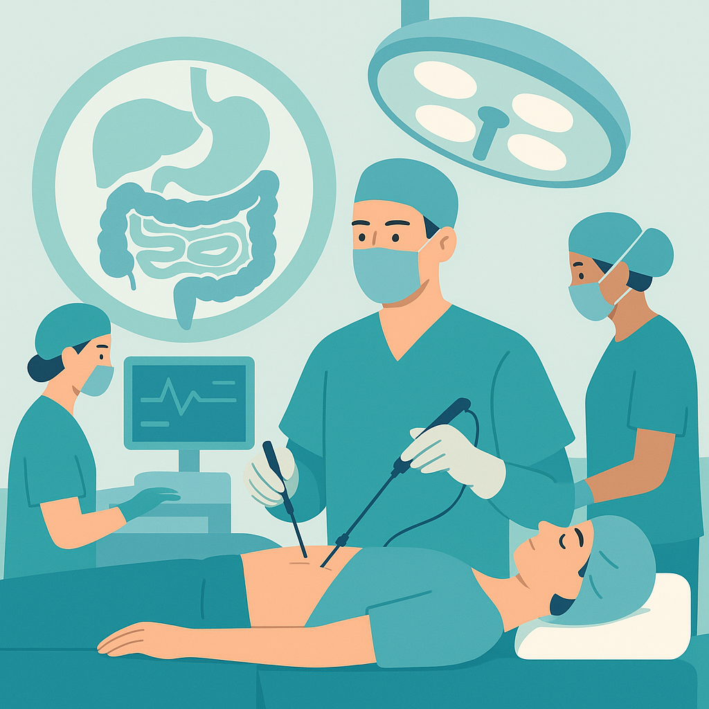 Illustration medicale - FOCUS : La chirurgie viscérale en 2016