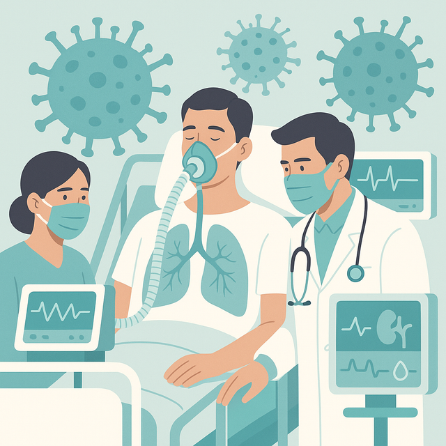 Formes graves de COVID-19