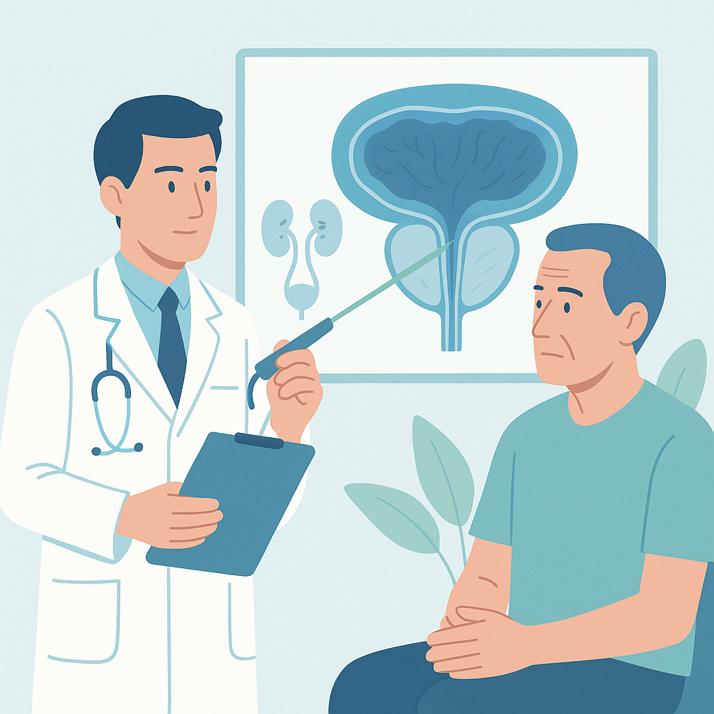 Illustration medicale - HBP quel laser ?