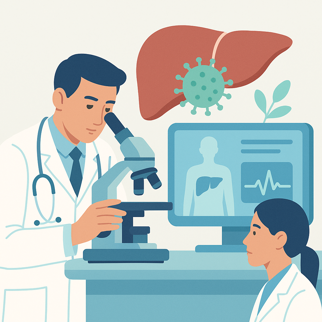 Illustration medicale - Hépatite E : diagnostic, histoire naturelle, manifestations cliniques