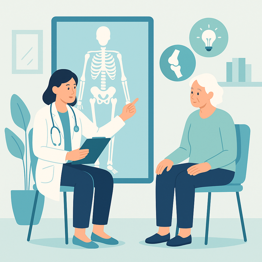 Illustration medicale - L'éducation thérapeutique en rhumatologie