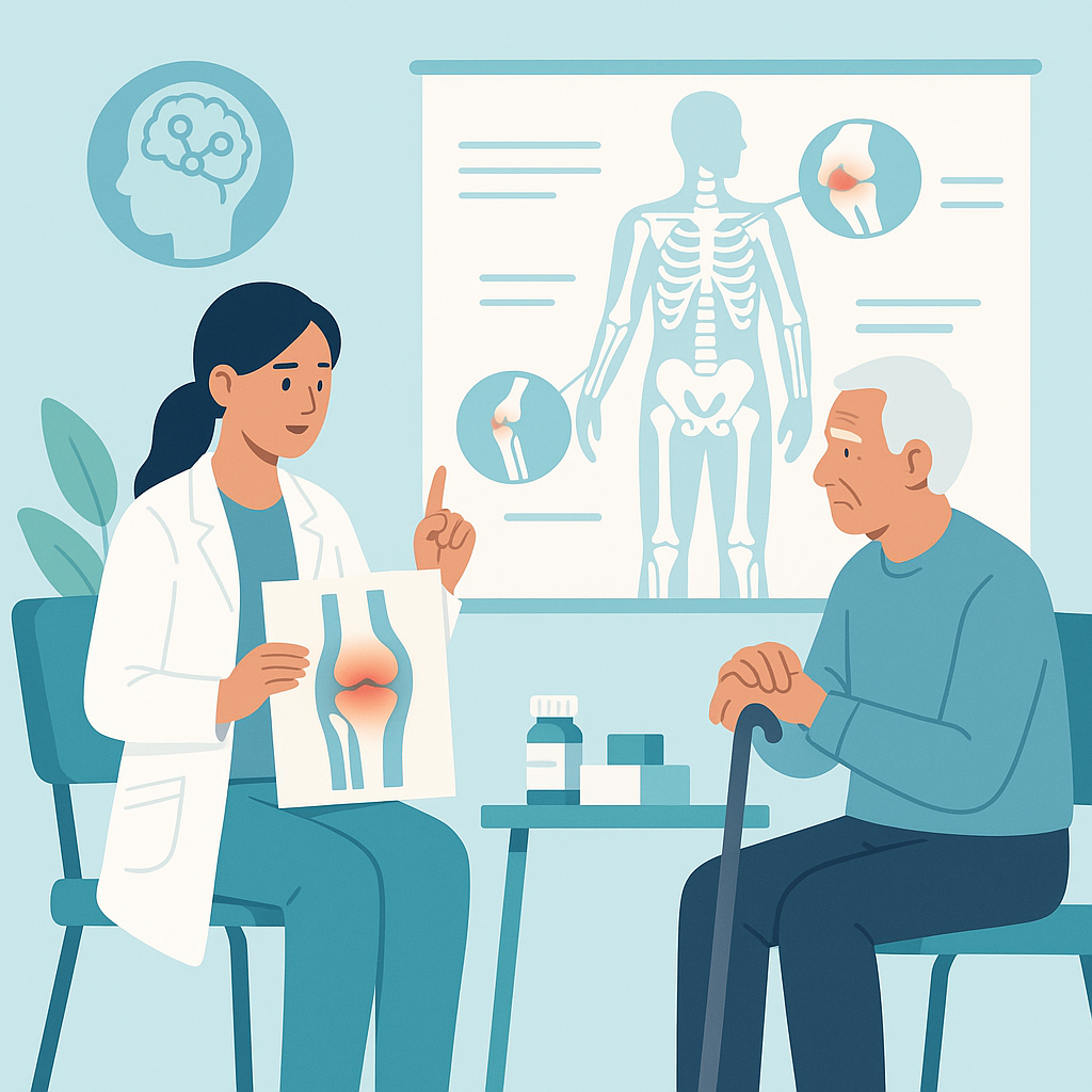 Illustration medicale - L'éducation thérapeutique en rhumatologie