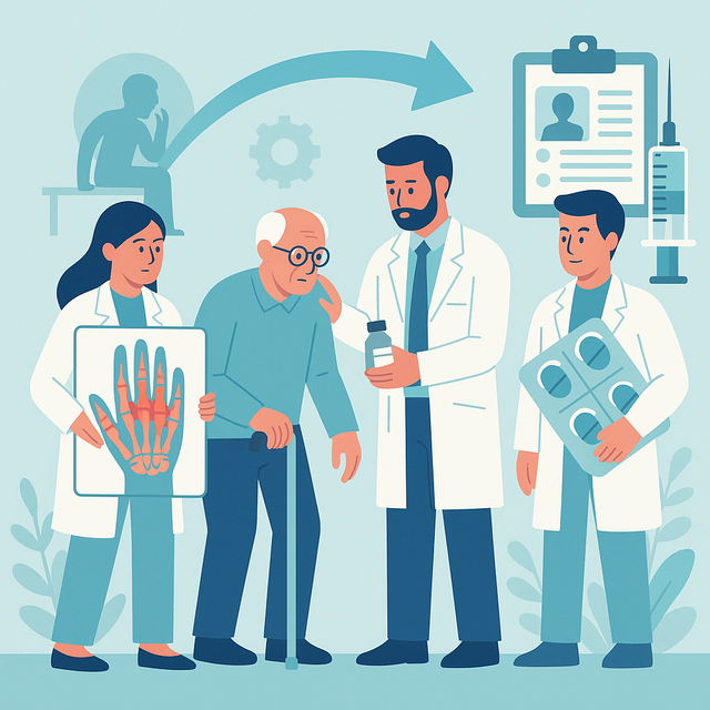 L'évolution de la prise en charge de la polyarthrite rhumatoïde