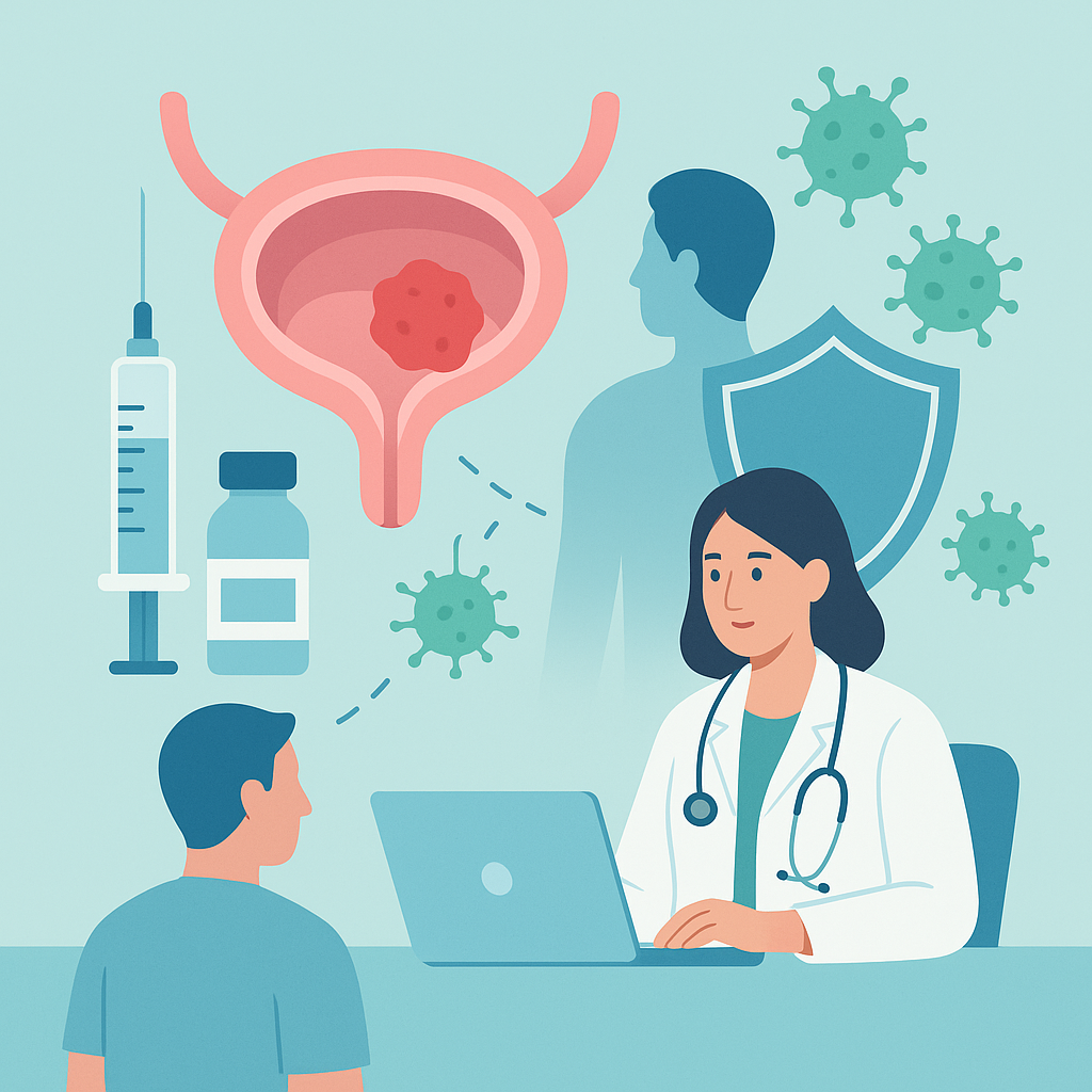 Illustration medicale - L'immunothérapie dans le traitement des tumeurs de la vessie : une opportunité à ne pas manquer