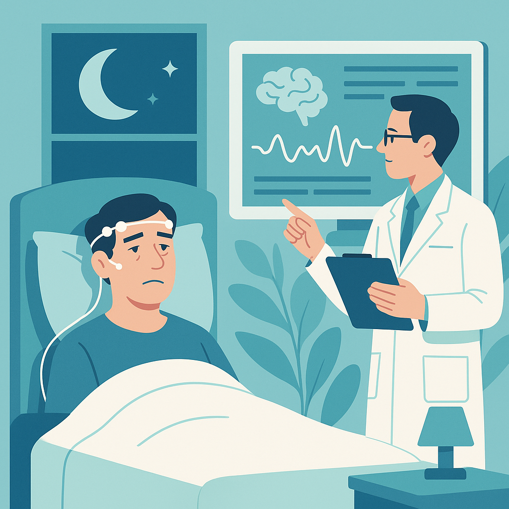 Illustration medicale - L'insomnie en 2019