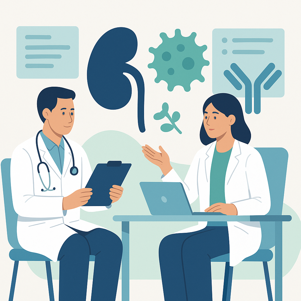 Illustration medicale - L'onconéphrologie en 2021