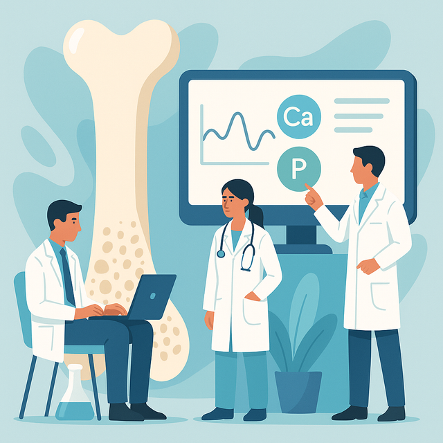 L'os et le métabolisme phosphocalcique 