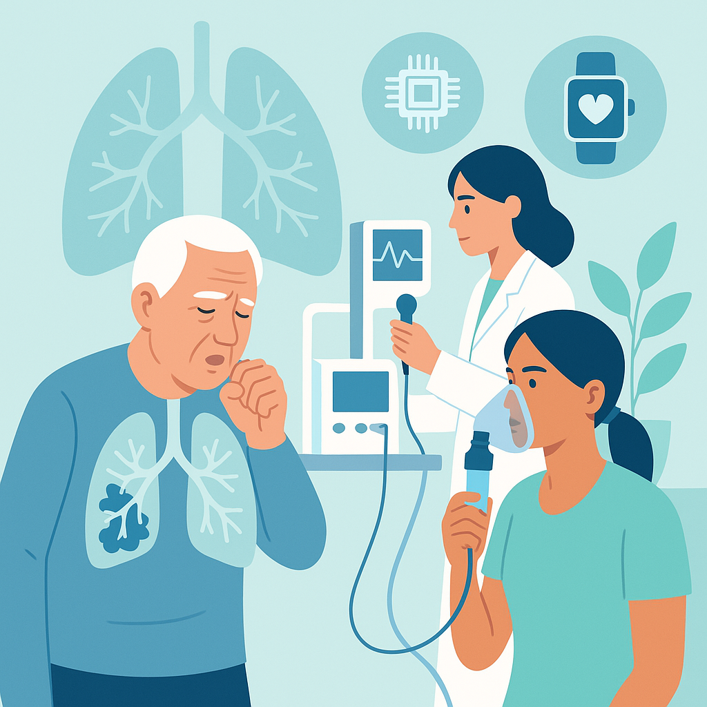 Illustration medicale - La BPCO se moderniserait-elle ?