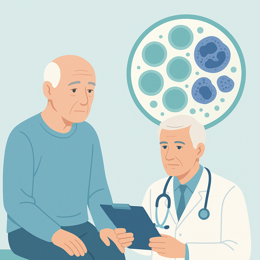 Illustration medicale - La leucémie myéloïde chronique