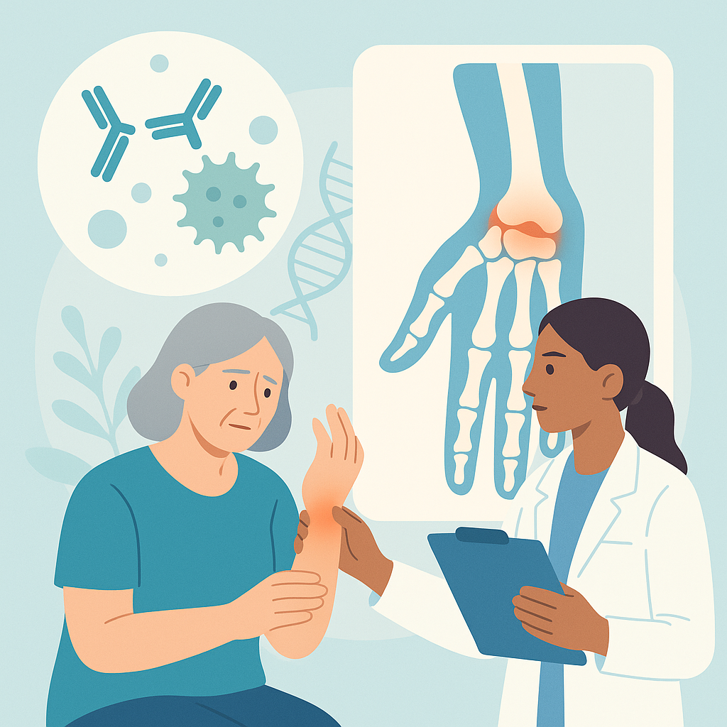 Illustration medicale - La polyarthrite rhumatoïde : actualisation en 2017