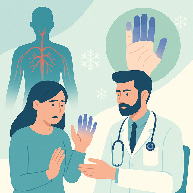 La sclérodermie systémique : le syndrome de Raynaud au premier plan