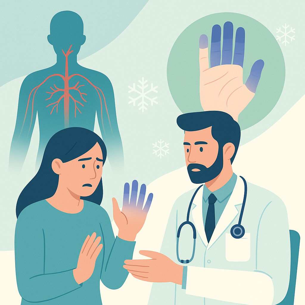 La sclérodermie systémique : le syndrome de Raynaud au premier plan