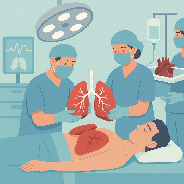 La transplantation pulmonaire