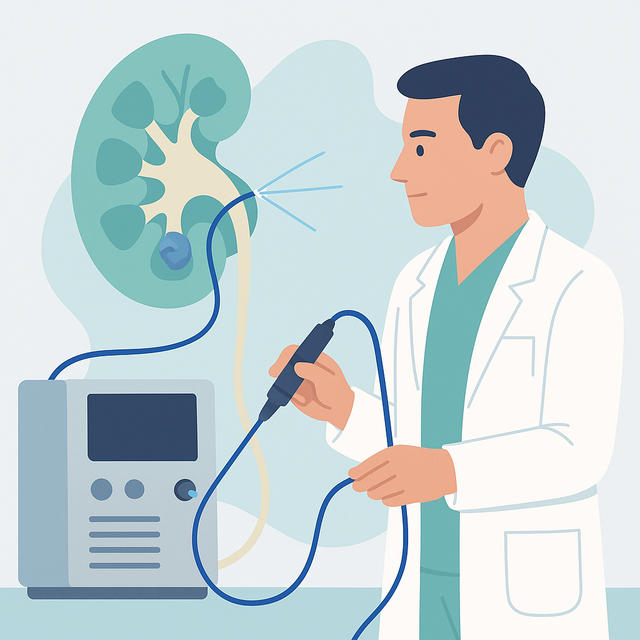 LASER THULIUM Fibré et EndoUrologie : le nouveau-né au futur prometteur