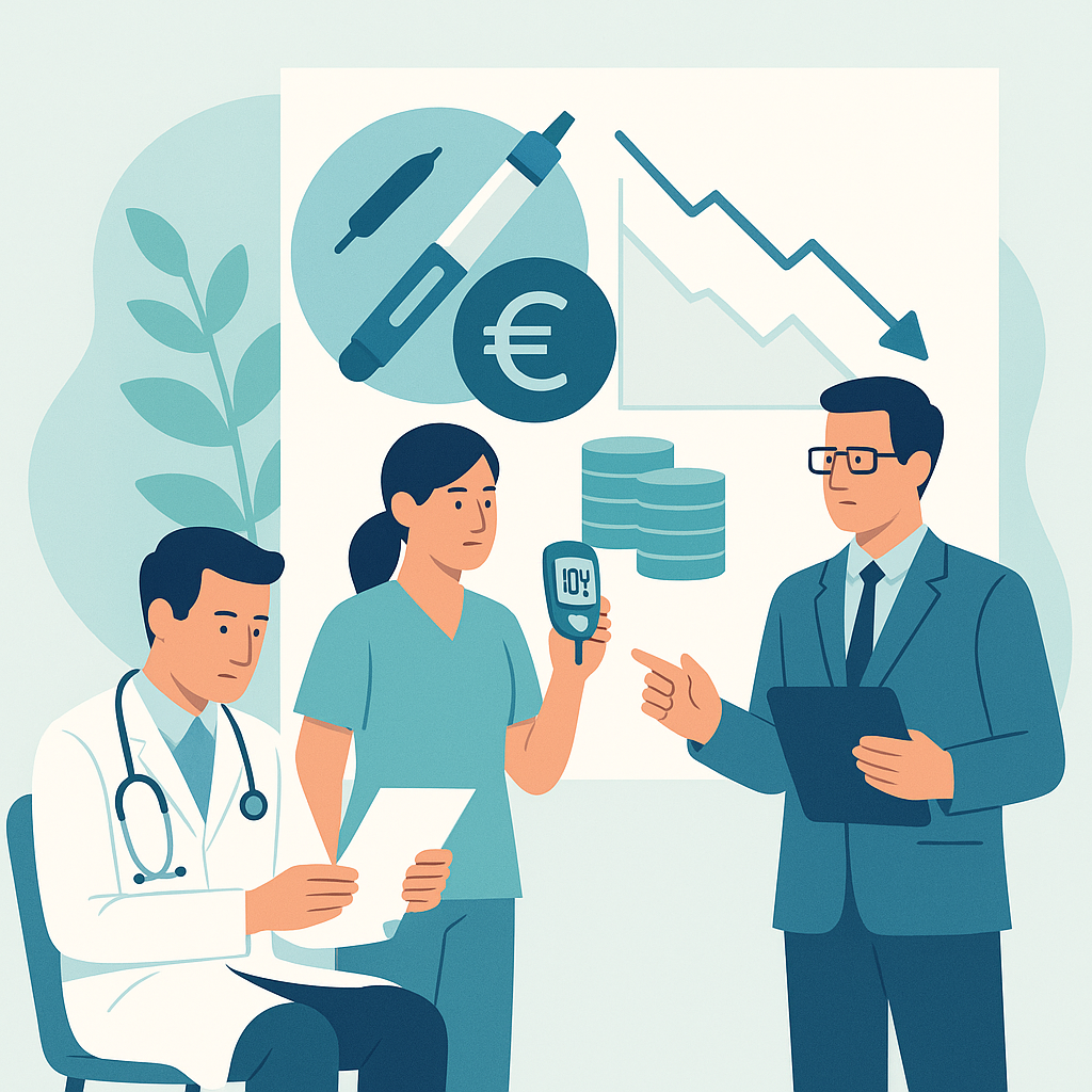 Illustration medicale - Le coût du diabète de type 2 en France