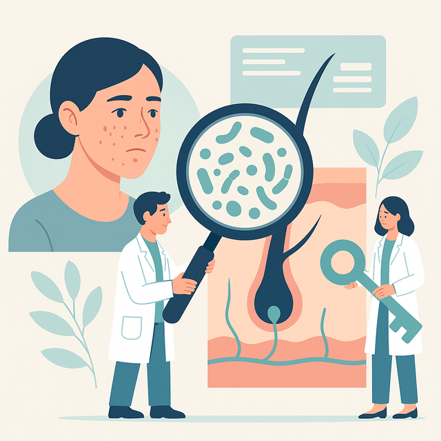 Le microbiote cutané dans l'acné, est-il la clef des traitements de demain ?