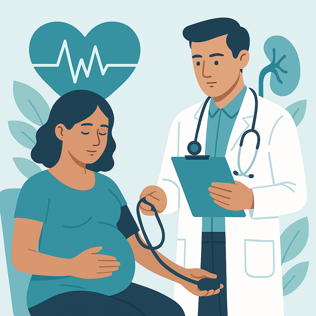 Illustration medicale - Les désordres hypertensifs de la grossesse : ce que tout médecin doit savoir