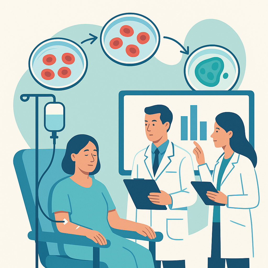 Illustration medicale - Les essais précoces de phase I en hématologie : une option thérapeutique à part entière