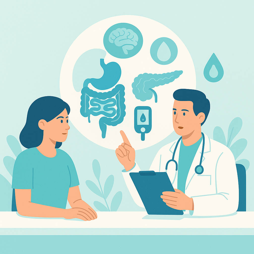 Illustration medicale - Les incrétines : quand et comment les utiliser