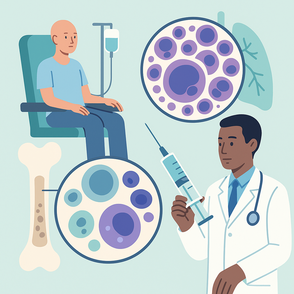 Illustration medicale - Les leucémies aiguës lymphoblastiques