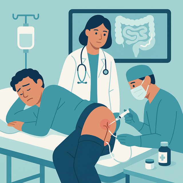 LÉSIONS ANO-PÉRINÉALES DE LA MALADIE DE CROHN : UNE PRISE EN CHARGE DIFFICILE