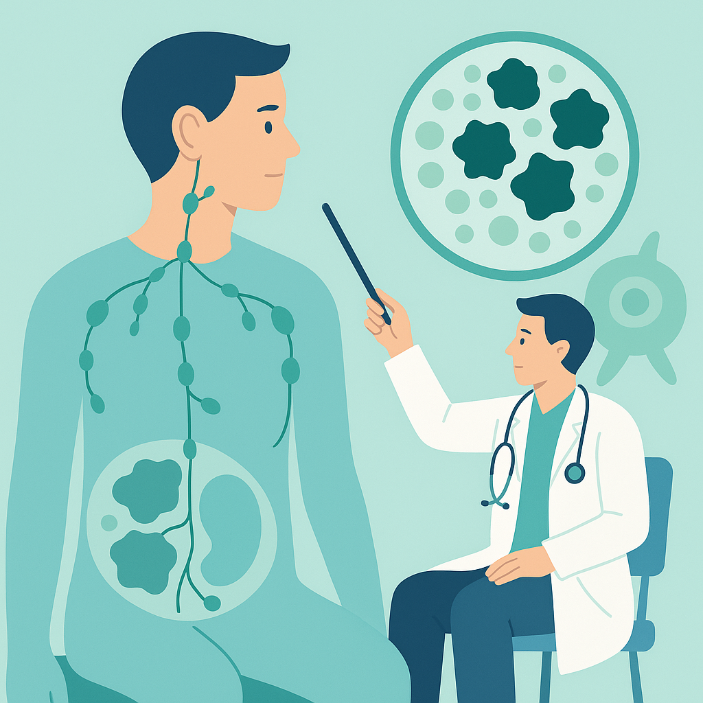 Illustration medicale - Lymphomes non Hodgkiniens agressifs