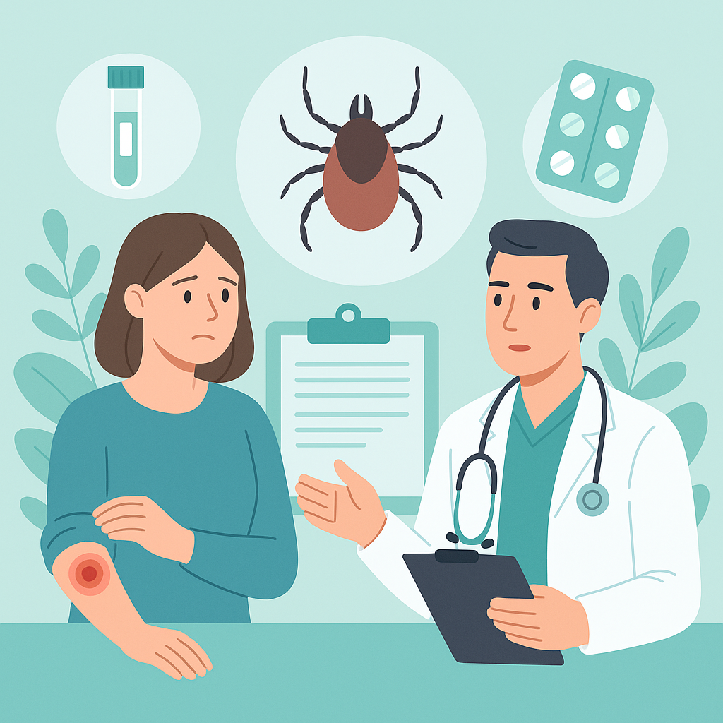 Illustration medicale - Maladie de Lyme, réalité et imposture