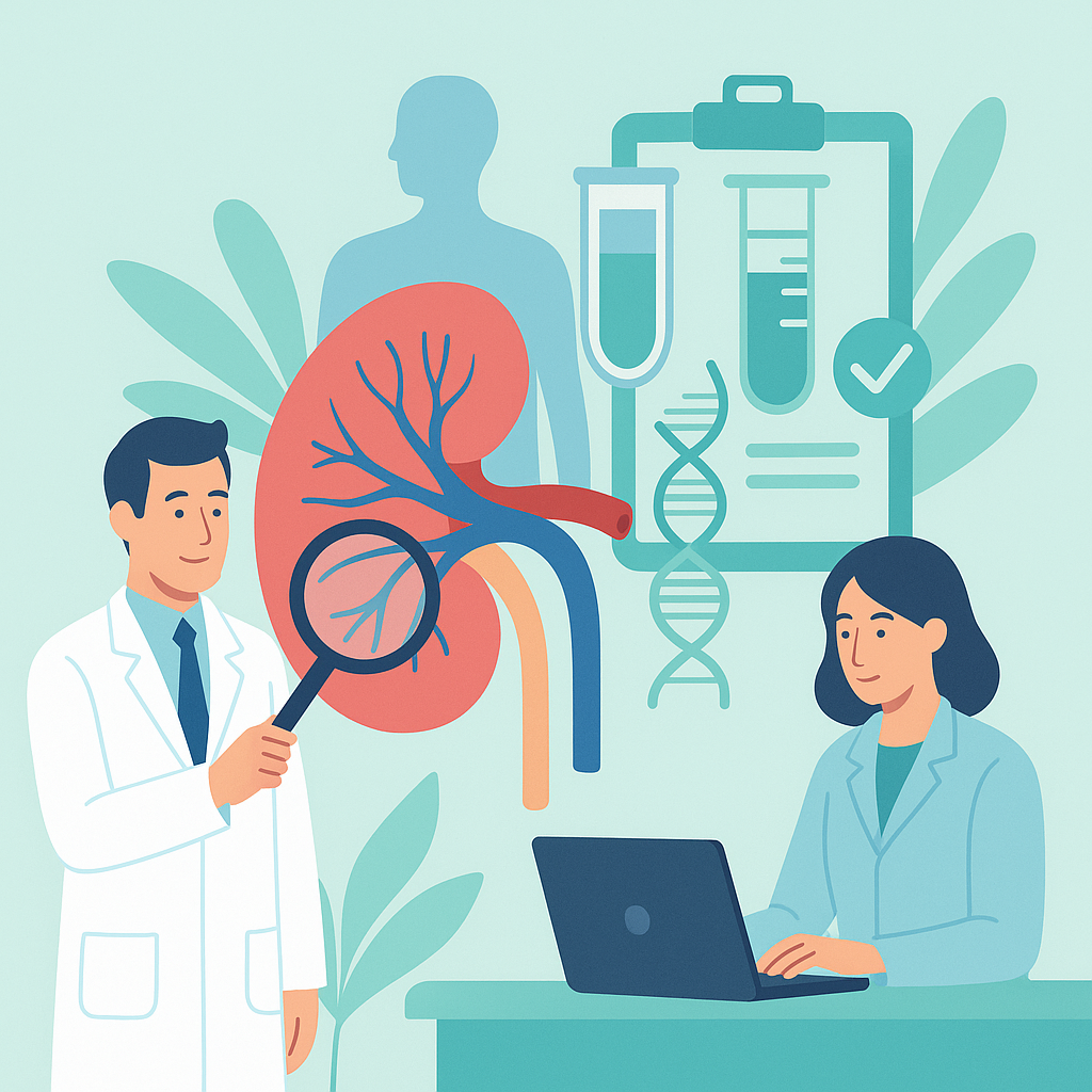 Illustration medicale - Nouveautés dans l'atteinte rénale des vascularites à ANCA