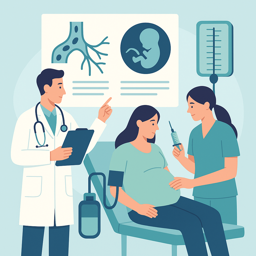 Illustration medicale - Nouveautés en obstétrique