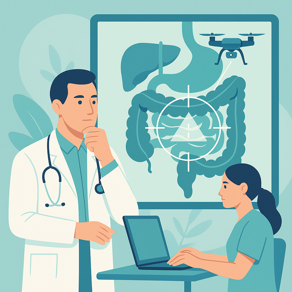 Illustration medicale - Oncologie digestive : critiques stratégiques