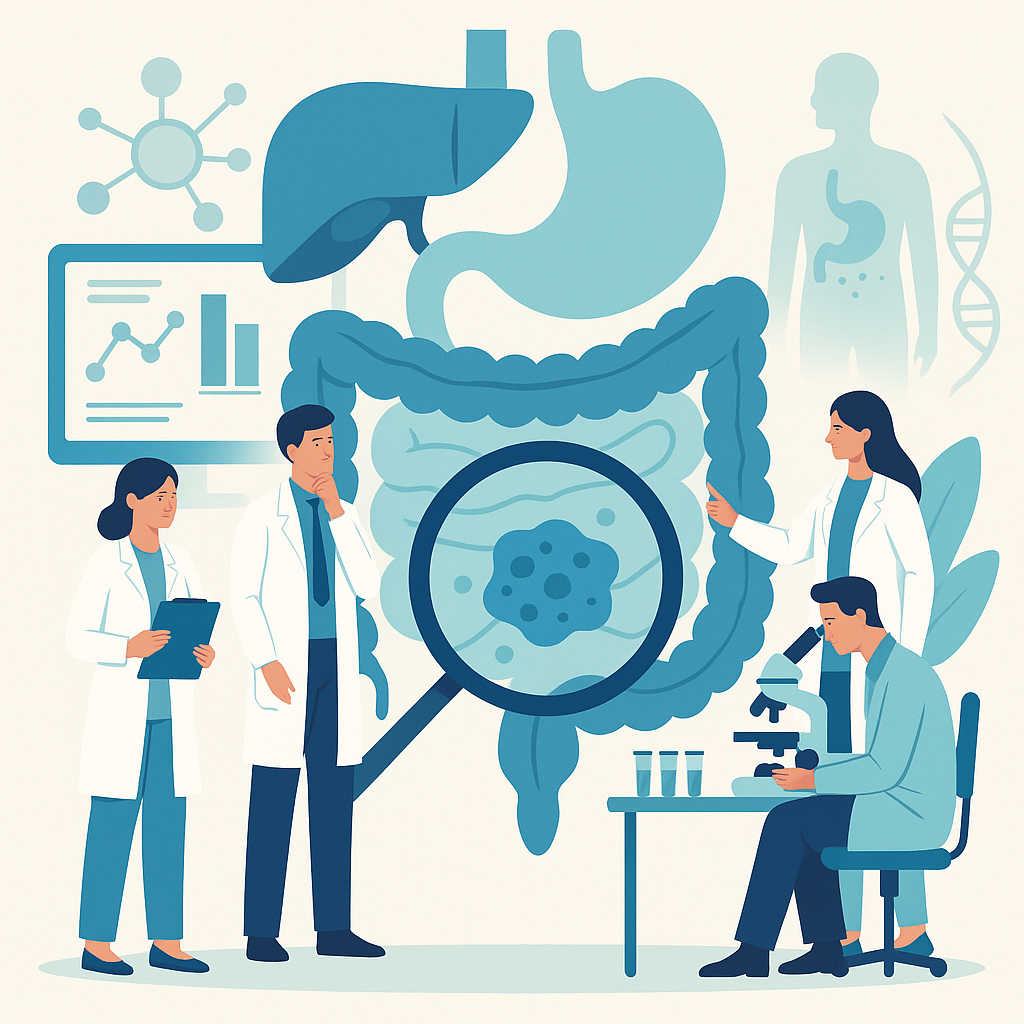 Illustration medicale - Panorama sur la cancérologie digestive