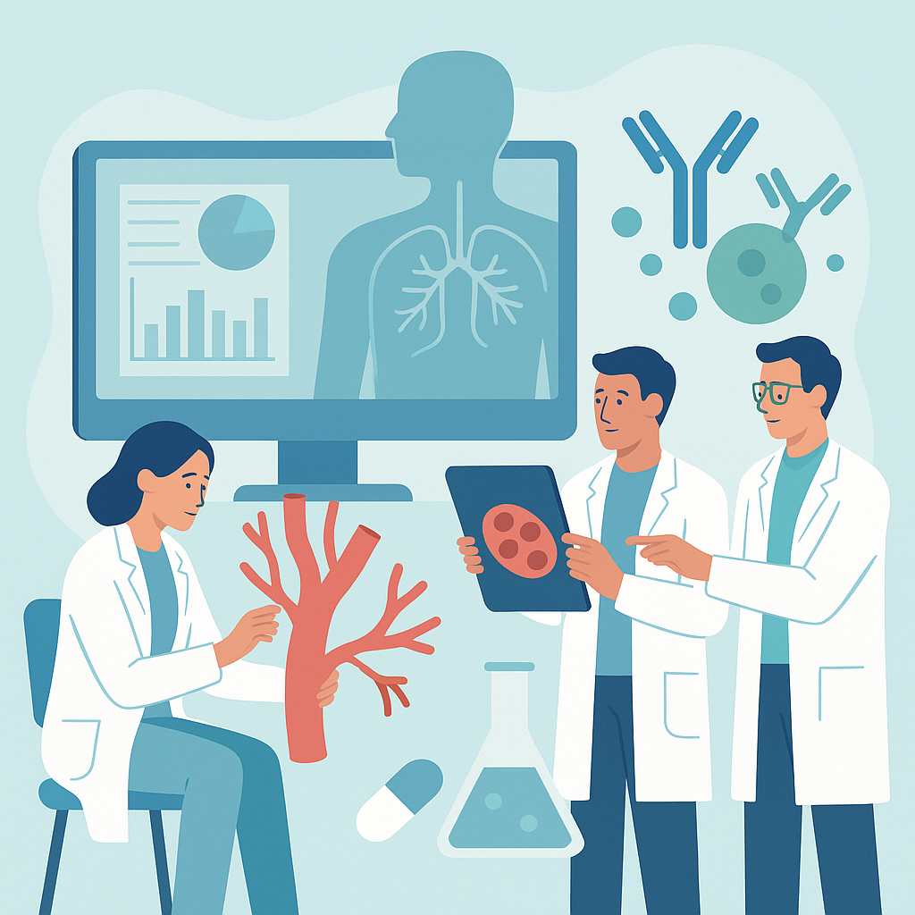 Illustration medicale - Perspectives thérapeutiques dans les vascularites systémiques