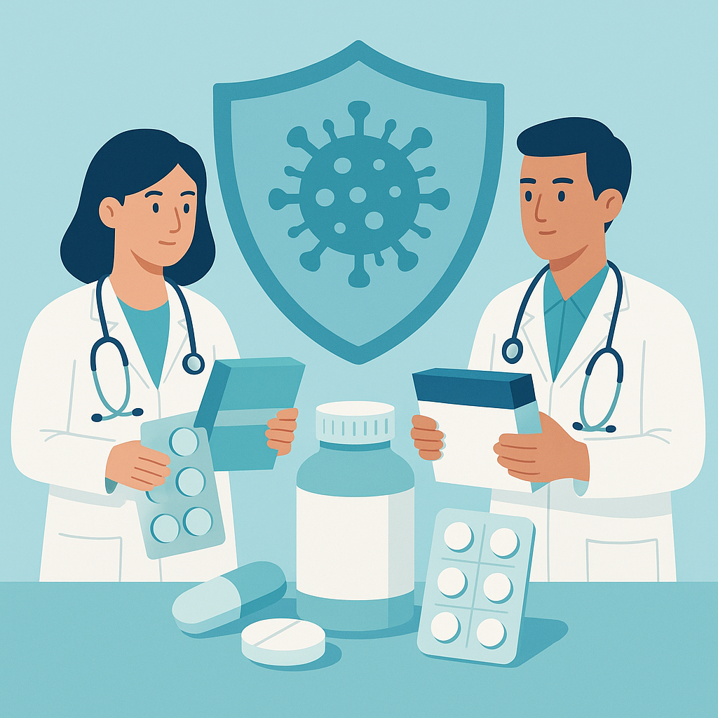 Illustration medicale - Place des médicaments génériques en infectiologie