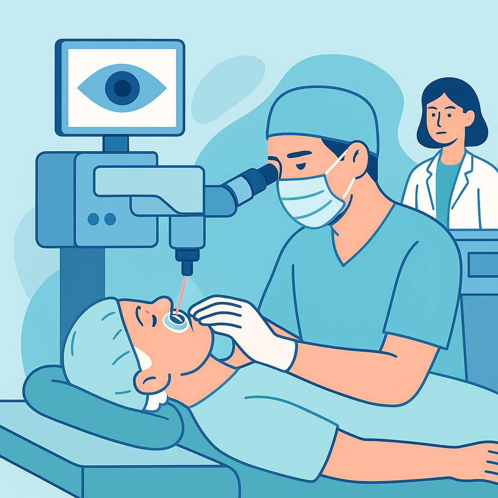 Place du laser dans le traitement moderne de la cataracte