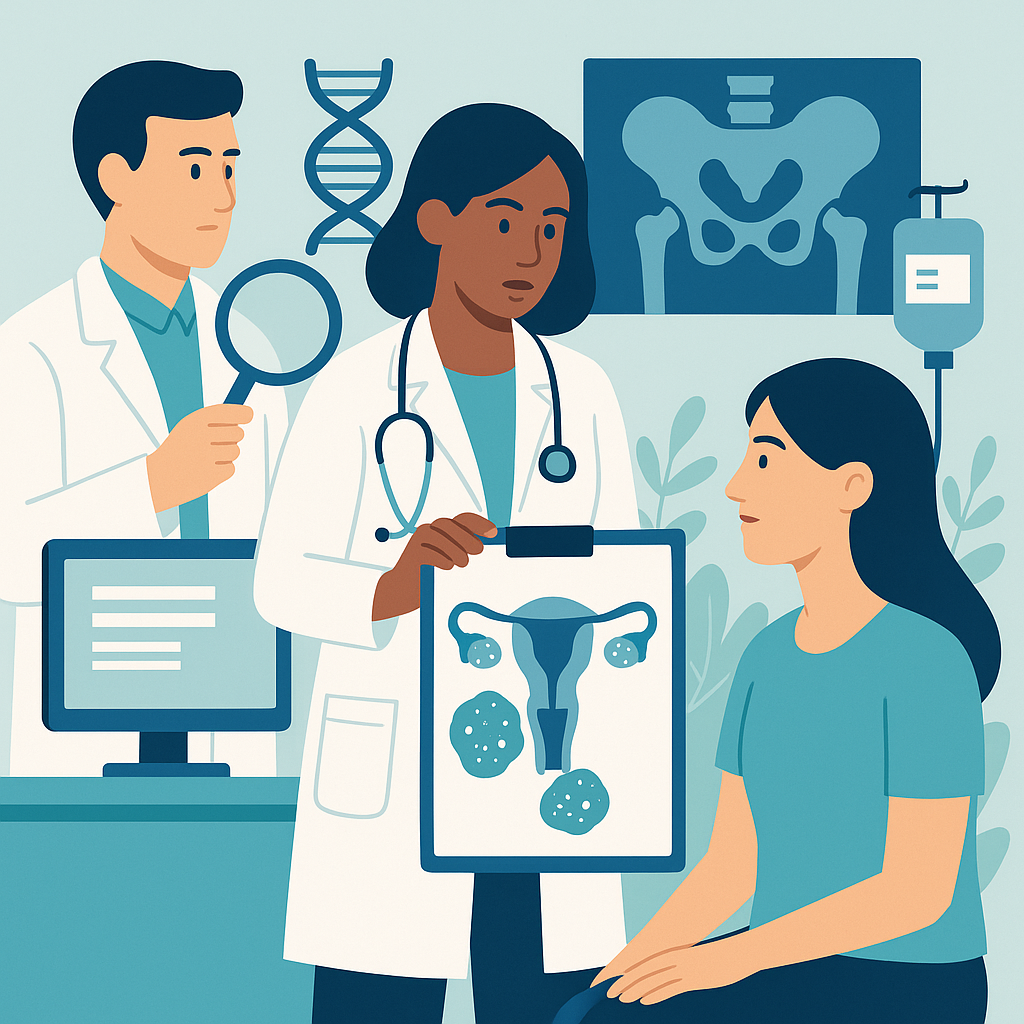 Illustration medicale - Présentation du dossier Gynécologie N° 96