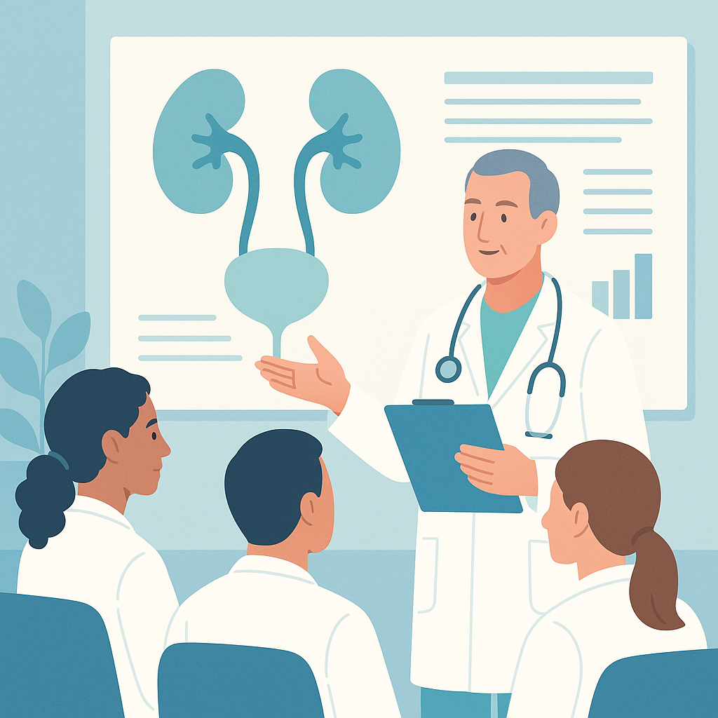 Illustration medicale - Présentation du dossier UROLOGIE N°102