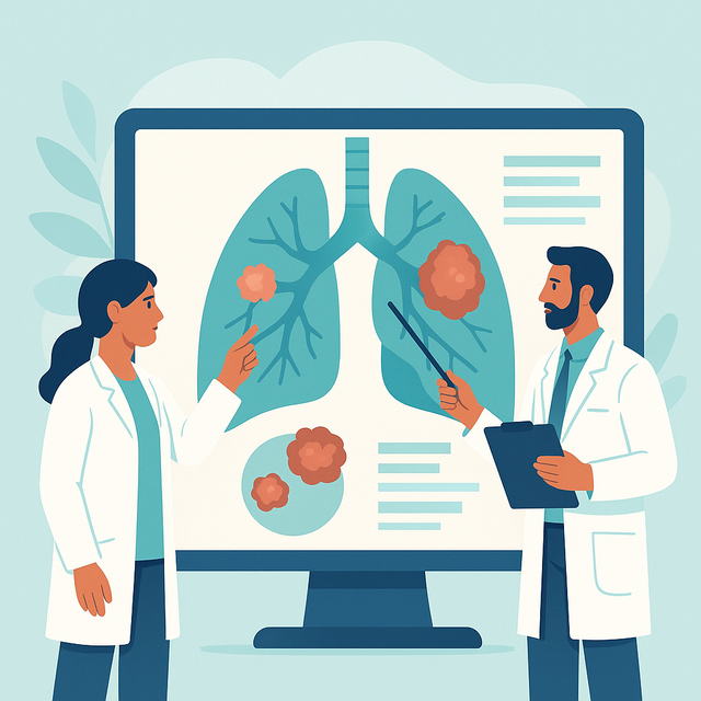 Prise en charge des cancers bronchiques à petites cellules et non à petites cellules