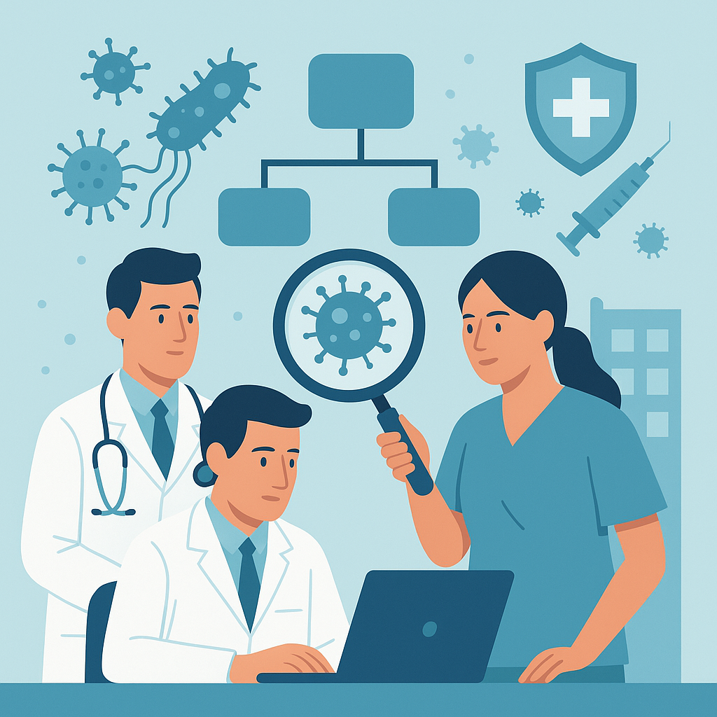 Illustration medicale - Prise en charge des maladies infectieuses à risque épidémique et biologique : vers une structure plus formalisée