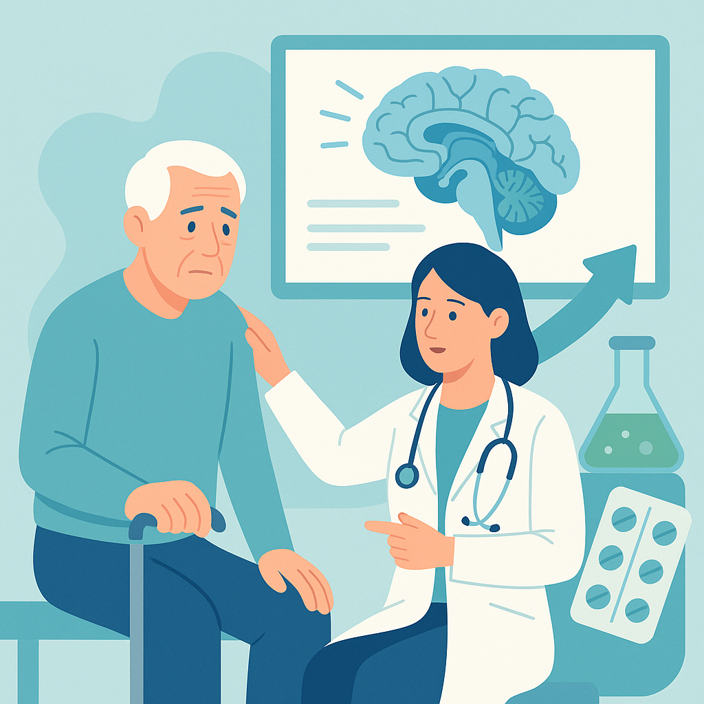 Illustration medicale - Prise en charge et avancées thérapeutiques dans la maladie de Parkinson