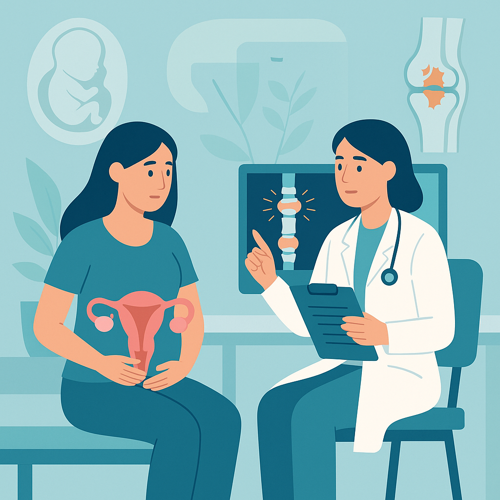 Illustration medicale - Prise en charge globale des rhumatismes inflammatoires chroniques chez la femme en âge de procréer