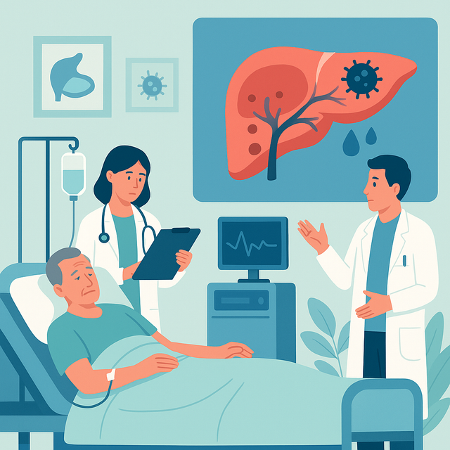 Prise en charge hospitalière des complications de la cirrhose